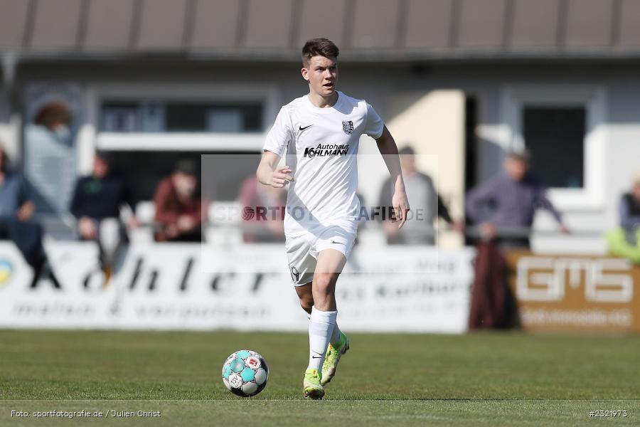 Fabio Gobbo, Sportgelände in der Au, Karlstadt-Karlburg, 26.03.2022, BFV, sport, action, März 2022, Saison 2021/2022, Fussball, DJK, TSV, Bayernliga Nord, DJK Ammerthal, TSV Karlburg - Bild-ID: 2321973