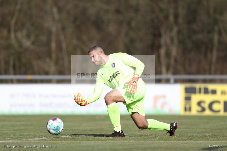 Marvin Fischer-Vallecilla, Sportgelände in der Au, Karlstadt-Karlburg, 26.03.2022, BFV, sport, action, März 2022, Saison 2021/2022, Fussball, DJK, TSV, Bayernliga Nord, DJK Ammerthal, TSV Karlburg - Bild-ID: 2321996