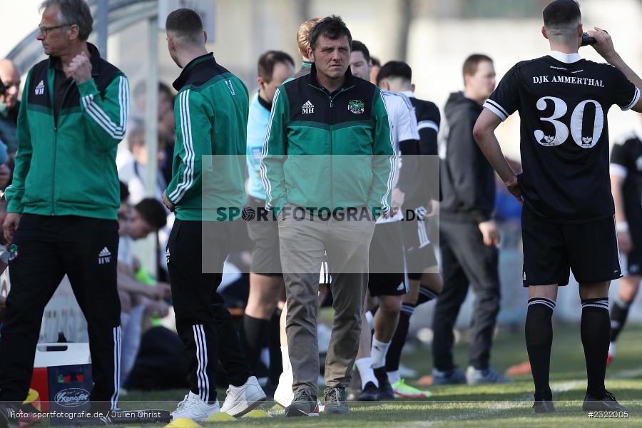 Michael Hutzler, Sportgelände in der Au, Karlstadt-Karlburg, 26.03.2022, BFV, sport, action, März 2022, Saison 2021/2022, Fussball, DJK, TSV, Bayernliga Nord, DJK Ammerthal, TSV Karlburg - Bild-ID: 2322005