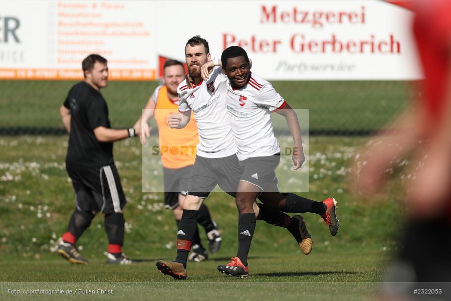 Torjubel, Timo Schäd, Sportgelände, Altfeld, 27.03.2022, BFV, sport, action, März 2022, Saison 2021/2022, Kreisliga Würzburg, SVE, SVA, SV Erlenbach, SV Altfeld - Bild-ID: 2322053