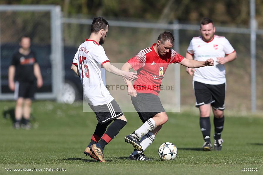 Simon Baumann, Sportgelände, Altfeld, 27.03.2022, BFV, sport, action, März 2022, Saison 2021/2022, Kreisliga Würzburg, SVE, SVA, SV Erlenbach, SV Altfeld - Bild-ID: 2322062