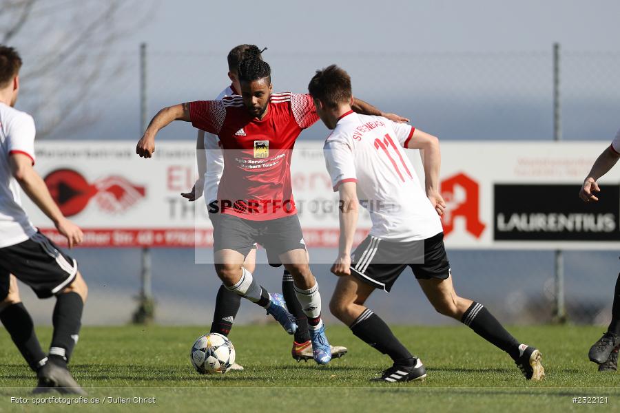 Noel Neathery, Sportgelände, Altfeld, 27.03.2022, BFV, sport, action, März 2022, Saison 2021/2022, Kreisliga Würzburg, SVE, SVA, SV Erlenbach, SV Altfeld - Bild-ID: 2322121