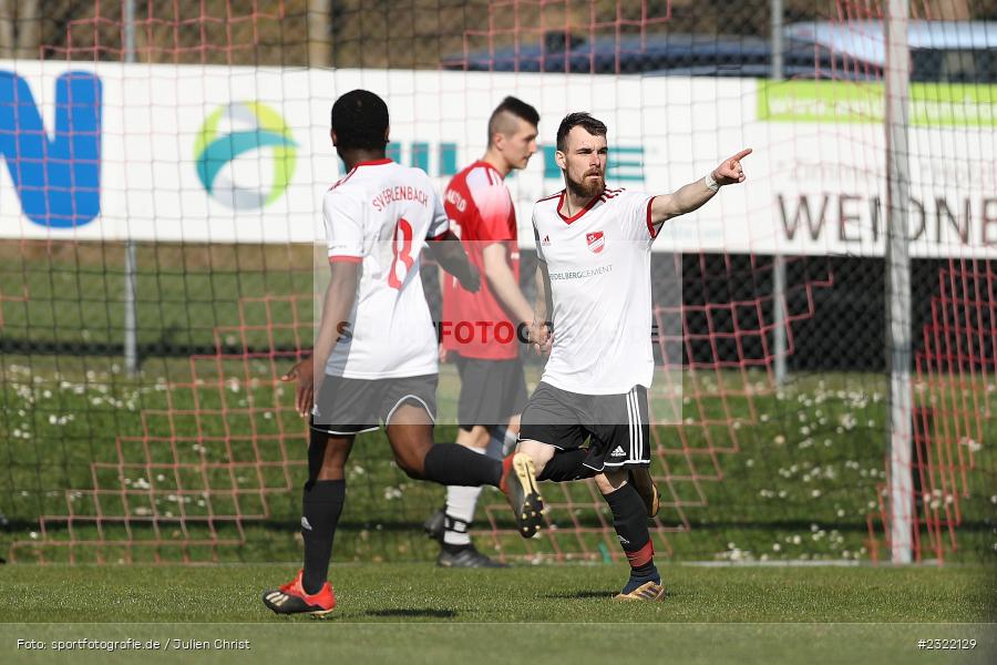 Torjubel, Timo Schäd, Sportgelände, Altfeld, 27.03.2022, BFV, sport, action, März 2022, Saison 2021/2022, Kreisliga Würzburg, SVE, SVA, SV Erlenbach, SV Altfeld - Bild-ID: 2322129