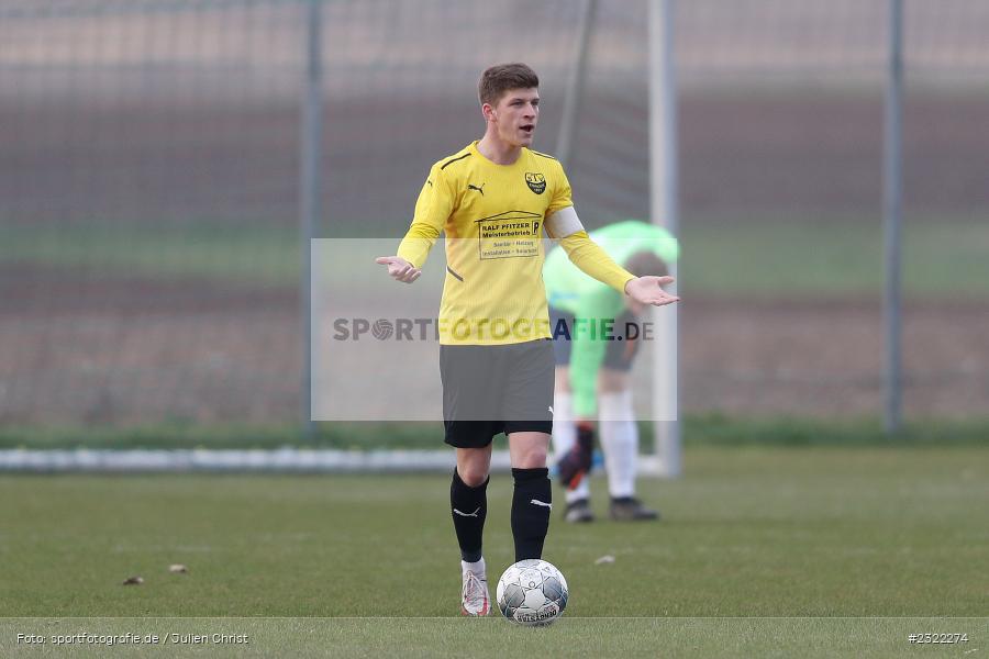 Constantin Schmitt, Sportgelände, Retzbach, 30.03.2022, BFV, sport, action, März 2022, Saison 2021/2022, Fussball, Kreisliga Würzburg, TSV Eisingen, TSV Retzbach - Bild-ID: 2322274