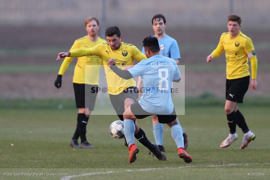 Benedikt Engert, Sportgelände, Retzbach, 30.03.2022, BFV, sport, action, März 2022, Saison 2021/2022, Fussball, Kreisliga Würzburg, TSV Eisingen, TSV Retzbach - Bild-ID: 2322343
