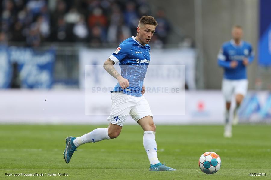 Marvin Mehlem, Merck-Stadion am Böllenfalltor, Darmstadt, 02.04.2022, DFL, sport, action, April 2022, Saison 2021/2022, KSV, D98, 2. Bundesliga, Fussball, Holstein Kiel, SV Darmstadt 98 - Bild-ID: 2322401