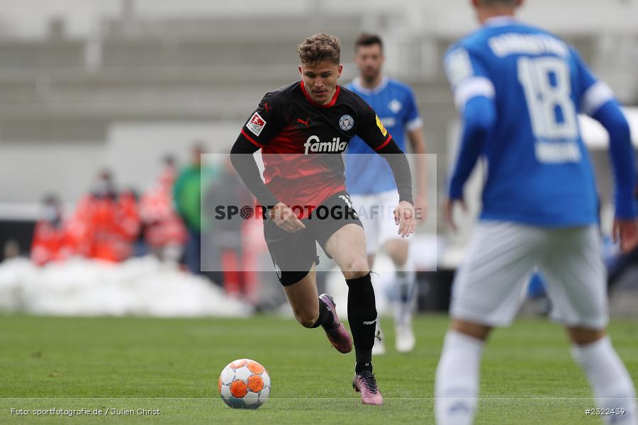 Benedikt Pichler, Merck-Stadion am Böllenfalltor, Darmstadt, 02.04.2022, DFL, sport, action, April 2022, Saison 2021/2022, KSV, D98, 2. Bundesliga, Fussball, Holstein Kiel, SV Darmstadt 98 - Bild-ID: 2322439