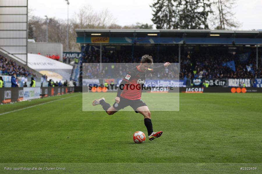Fin Bartels, Merck-Stadion am Böllenfalltor, Darmstadt, 02.04.2022, DFL, sport, action, April 2022, Saison 2021/2022, KSV, D98, 2. Bundesliga, Fussball, Holstein Kiel, SV Darmstadt 98 - Bild-ID: 2322459