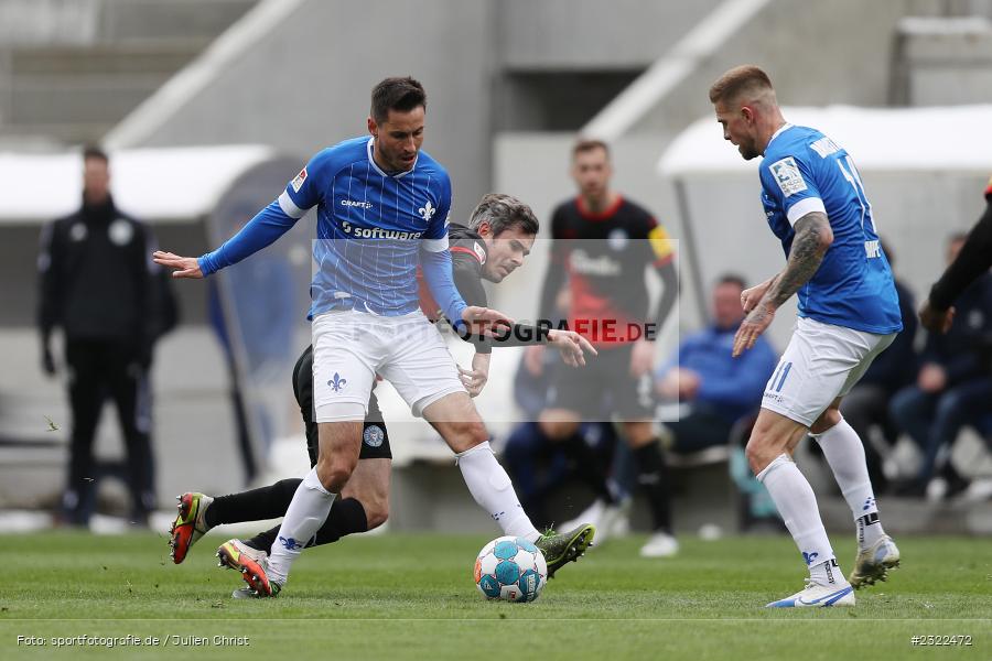 Fabian Schnellhardt, Merck-Stadion am Böllenfalltor, Darmstadt, 02.04.2022, DFL, sport, action, April 2022, Saison 2021/2022, KSV, D98, 2. Bundesliga, Fussball, Holstein Kiel, SV Darmstadt 98 - Bild-ID: 2322472