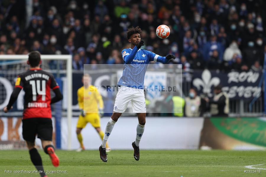 Aaron Seydel, Merck-Stadion am Böllenfalltor, Darmstadt, 02.04.2022, DFL, sport, action, April 2022, Saison 2021/2022, KSV, D98, 2. Bundesliga, Fussball, Holstein Kiel, SV Darmstadt 98 - Bild-ID: 2322478