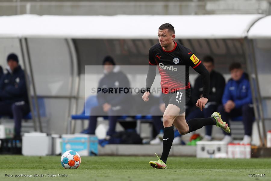 Fabian Reese, Merck-Stadion am Böllenfalltor, Darmstadt, 02.04.2022, DFL, sport, action, April 2022, Saison 2021/2022, KSV, D98, 2. Bundesliga, Fussball, Holstein Kiel, SV Darmstadt 98 - Bild-ID: 2322485