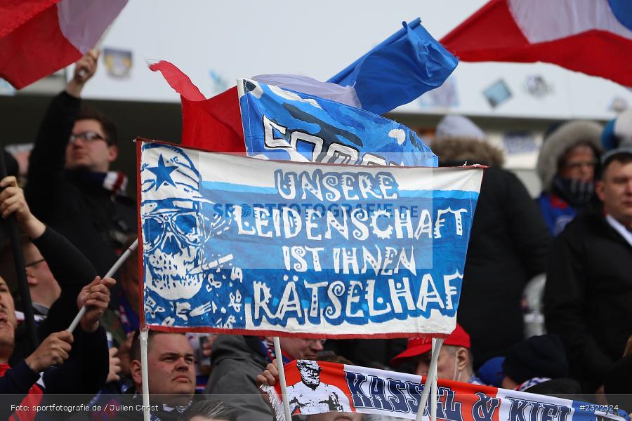 Fans, Banner, Merck-Stadion am Böllenfalltor, Darmstadt, 02.04.2022, DFL, sport, action, April 2022, Saison 2021/2022, KSV, D98, 2. Bundesliga, Fussball, Holstein Kiel, SV Darmstadt 98 - Bild-ID: 2322524