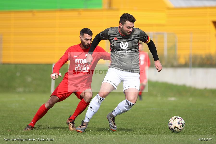 Aaron Brasch, Sportgelände Nägelsee, Lohr am Main, 03.04.2022, BFV, sport, action, April 2022, Saison 2021/2022, FVM, FCB, A-Klasse Würzburg, Fussball, FV Mittelsinn/Obersinn, Baris Spor Lohr/M. - Bild-ID: 2322547