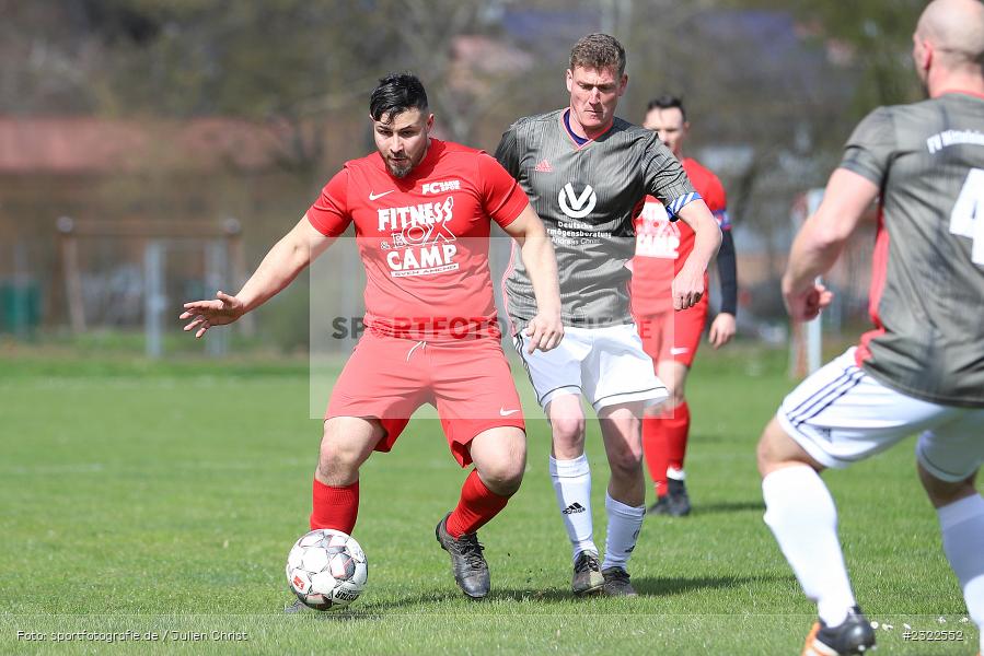Burak Dikici, Sportgelände Nägelsee, Lohr am Main, 03.04.2022, BFV, sport, action, April 2022, Saison 2021/2022, FVM, FCB, A-Klasse Würzburg, Fussball, FV Mittelsinn/Obersinn, Baris Spor Lohr/M. - Bild-ID: 2322552