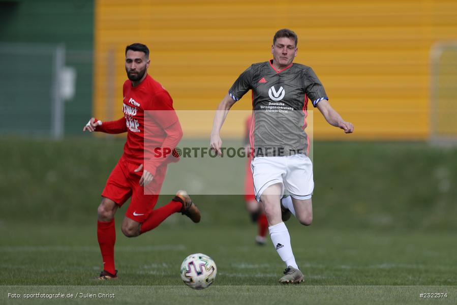 Marco Künstler, Tayfun Göbek, Sportgelände Nägelsee, Lohr am Main, 03.04.2022, BFV, sport, action, April 2022, Saison 2021/2022, FVM, FCB, A-Klasse Würzburg, Fussball, FV Mittelsinn/Obersinn, Baris Spor Lohr/M. - Bild-ID: 2322574