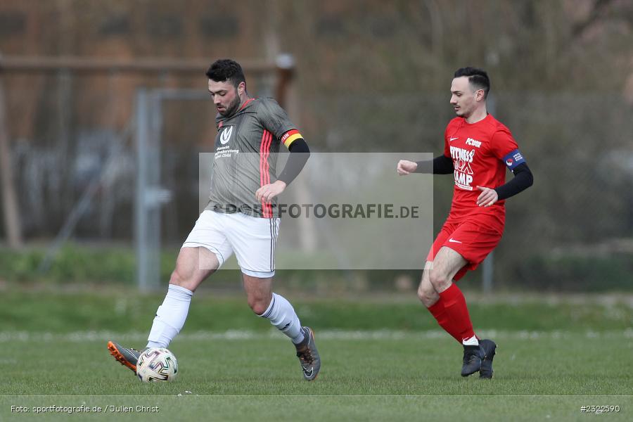 Aaron Brasch, Sportgelände Nägelsee, Lohr am Main, 03.04.2022, BFV, sport, action, April 2022, Saison 2021/2022, FVM, FCB, A-Klasse Würzburg, Fussball, FV Mittelsinn/Obersinn, Baris Spor Lohr/M. - Bild-ID: 2322590