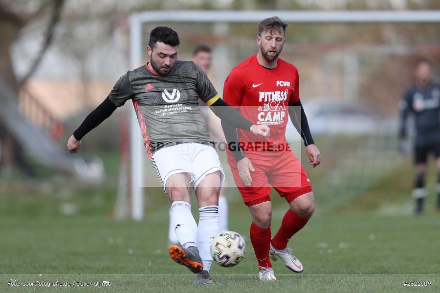 Aaron Brasch, Sportgelände Nägelsee, Lohr am Main, 03.04.2022, BFV, sport, action, April 2022, Saison 2021/2022, FVM, FCB, A-Klasse Würzburg, Fussball, FV Mittelsinn/Obersinn, Baris Spor Lohr/M. - Bild-ID: 2322609