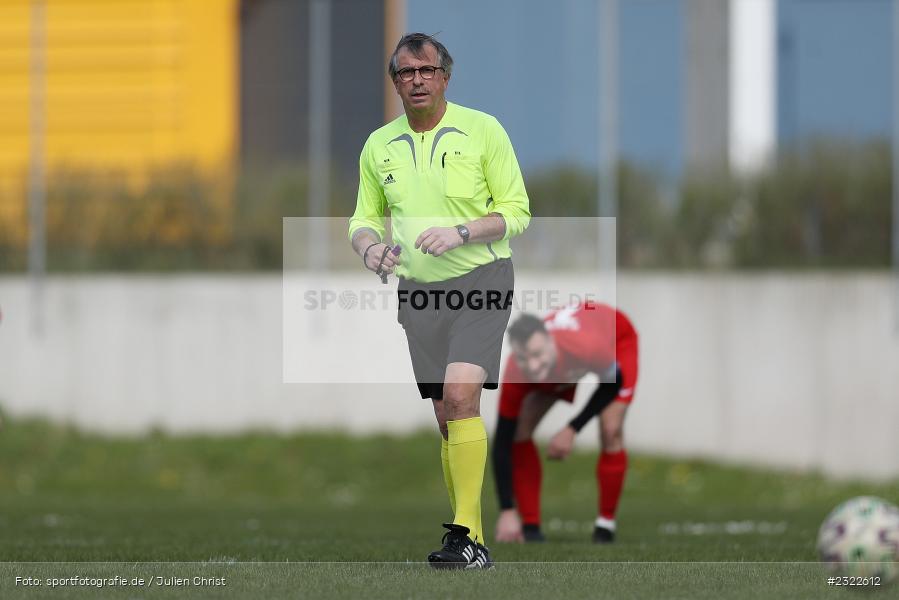 Schiedsrichter, Bernhard Roos, Sportgelände Nägelsee, Lohr am Main, 03.04.2022, BFV, sport, action, April 2022, Saison 2021/2022, FVM, FCB, A-Klasse Würzburg, Fussball, FV Mittelsinn/Obersinn, Baris Spor Lohr/M. - Bild-ID: 2322612