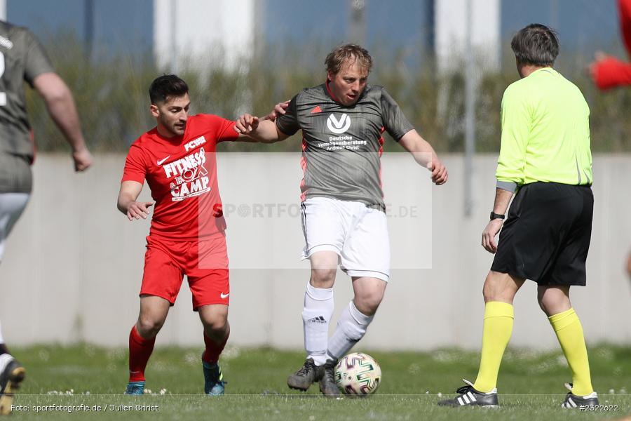 Martin Nickel, Sportgelände Nägelsee, Lohr am Main, 03.04.2022, BFV, sport, action, April 2022, Saison 2021/2022, FVM, FCB, A-Klasse Würzburg, Fussball, FV Mittelsinn/Obersinn, Baris Spor Lohr/M. - Bild-ID: 2322622