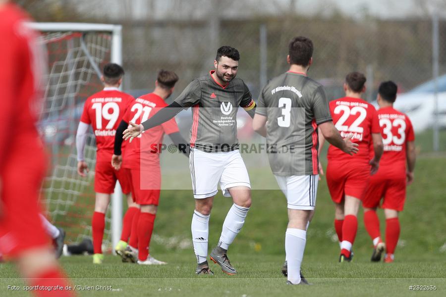 Torjubel, Aaron Brasch, Sportgelände Nägelsee, Lohr am Main, 03.04.2022, BFV, sport, action, April 2022, Saison 2021/2022, FVM, FCB, A-Klasse Würzburg, Fussball, FV Mittelsinn/Obersinn, Baris Spor Lohr/M. - Bild-ID: 2322636