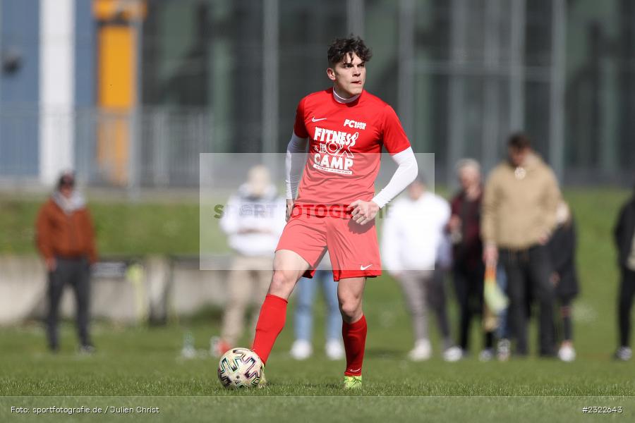 Felix Dietrich, Sportgelände Nägelsee, Lohr am Main, 03.04.2022, BFV, sport, action, April 2022, Saison 2021/2022, FVM, FCB, A-Klasse Würzburg, Fussball, FV Mittelsinn/Obersinn, Baris Spor Lohr/M. - Bild-ID: 2322643