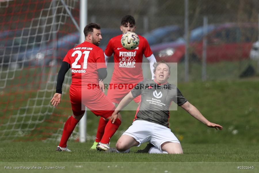 Norman Moreno Haag, Sportgelände Nägelsee, Lohr am Main, 03.04.2022, BFV, sport, action, April 2022, Saison 2021/2022, FVM, FCB, A-Klasse Würzburg, Fussball, FV Mittelsinn/Obersinn, Baris Spor Lohr/M. - Bild-ID: 2322645