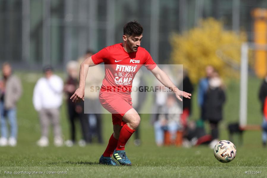 Ogün Sen, Sportgelände Nägelsee, Lohr am Main, 03.04.2022, BFV, sport, action, April 2022, Saison 2021/2022, FVM, FCB, A-Klasse Würzburg, Fussball, FV Mittelsinn/Obersinn, Baris Spor Lohr/M. - Bild-ID: 2322647