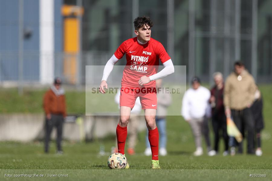 Felix Dietrich, Sportgelände Nägelsee, Lohr am Main, 03.04.2022, BFV, sport, action, April 2022, Saison 2021/2022, FVM, FCB, A-Klasse Würzburg, Fussball, FV Mittelsinn/Obersinn, Baris Spor Lohr/M. - Bild-ID: 2322662