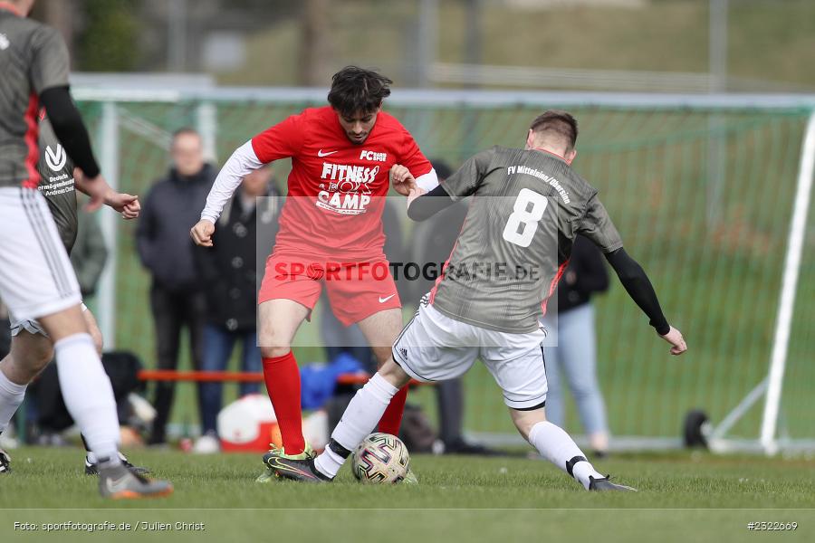 Burhan Dikici, Sportgelände Nägelsee, Lohr am Main, 03.04.2022, BFV, sport, action, April 2022, Saison 2021/2022, FVM, FCB, A-Klasse Würzburg, Fussball, FV Mittelsinn/Obersinn, Baris Spor Lohr/M. - Bild-ID: 2322669