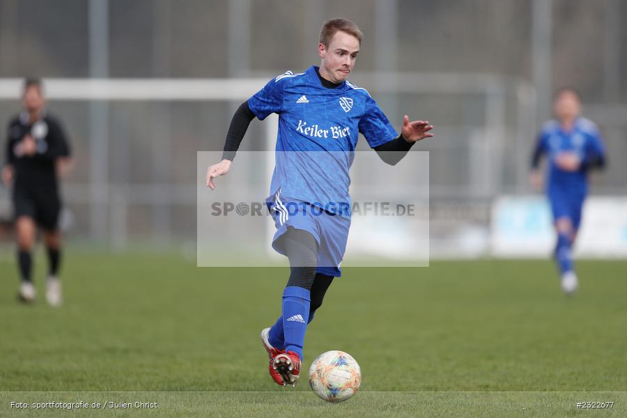 Dominik Bathon, Sportgelände, Lohr am Main, 03.04.2022, BFV, sport, action, April 2022, Saison 2021/2022, KEI, TSV, Bezirksliga Unterfranken West, Fussball, TSV Keilberg, TSV Lohr - Bild-ID: 2322677