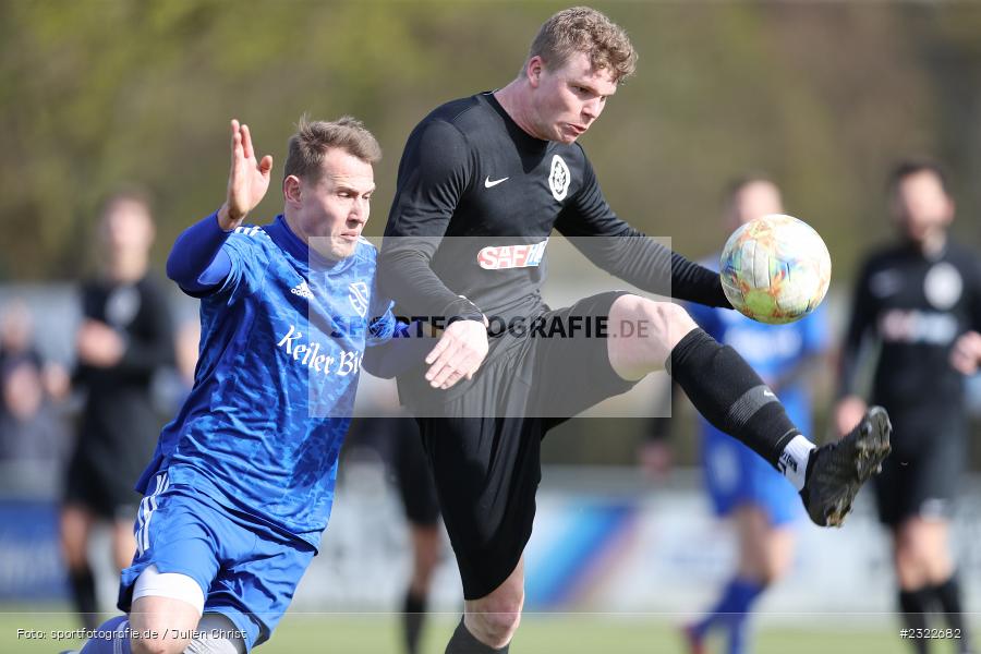 Albert Grenz, Sportgelände, Lohr am Main, 03.04.2022, BFV, sport, action, April 2022, Saison 2021/2022, KEI, TSV, Bezirksliga Unterfranken West, Fussball, TSV Keilberg, TSV Lohr - Bild-ID: 2322682