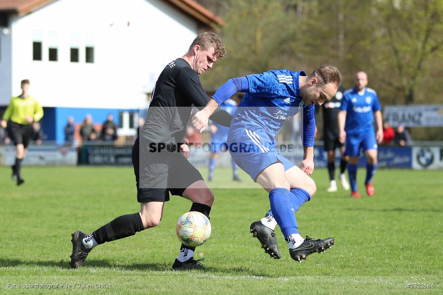 Fabian Reith, Sportgelände, Lohr am Main, 03.04.2022, BFV, sport, action, April 2022, Saison 2021/2022, KEI, TSV, Bezirksliga Unterfranken West, Fussball, TSV Keilberg, TSV Lohr - Bild-ID: 2322686