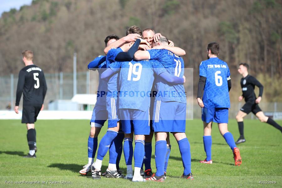 Albert Grenz, Torjubel, Sportgelände, Lohr am Main, 03.04.2022, BFV, sport, action, April 2022, Saison 2021/2022, KEI, TSV, Bezirksliga Unterfranken West, Fussball, TSV Keilberg, TSV Lohr - Bild-ID: 2322696
