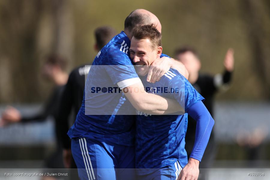 Torjubel, Albert Grenz, Sportgelände, Lohr am Main, 03.04.2022, BFV, sport, action, April 2022, Saison 2021/2022, KEI, TSV, Bezirksliga Unterfranken West, Fussball, TSV Keilberg, TSV Lohr - Bild-ID: 2322708