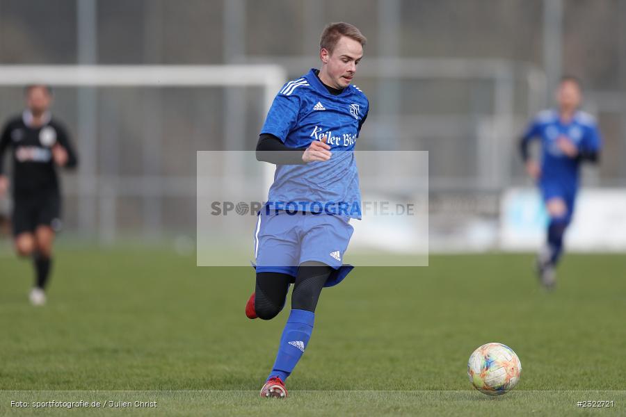 Dominik Bathon, Sportgelände, Lohr am Main, 03.04.2022, BFV, sport, action, April 2022, Saison 2021/2022, KEI, TSV, Bezirksliga Unterfranken West, Fussball, TSV Keilberg, TSV Lohr - Bild-ID: 2322721