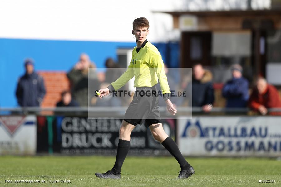 Schiedsrichter, Niklas Bornhorst, Sportgelände, Lohr am Main, 03.04.2022, BFV, sport, action, April 2022, Saison 2021/2022, KEI, TSV, Bezirksliga Unterfranken West, Fussball, TSV Keilberg, TSV Lohr - Bild-ID: 2322731