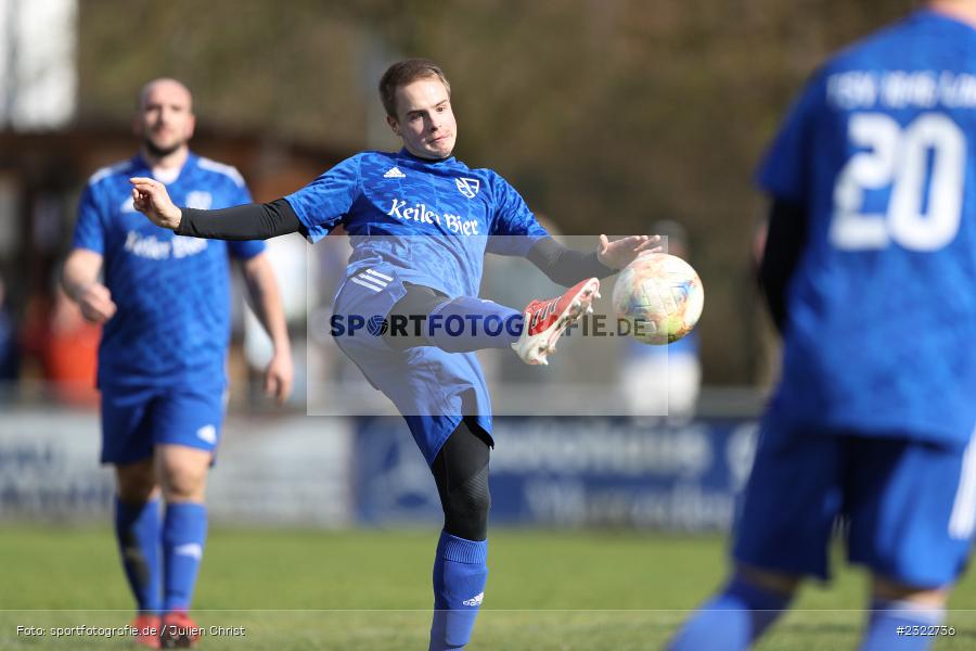 Dominik Bathon, Sportgelände, Lohr am Main, 03.04.2022, BFV, sport, action, April 2022, Saison 2021/2022, KEI, TSV, Bezirksliga Unterfranken West, Fussball, TSV Keilberg, TSV Lohr - Bild-ID: 2322736