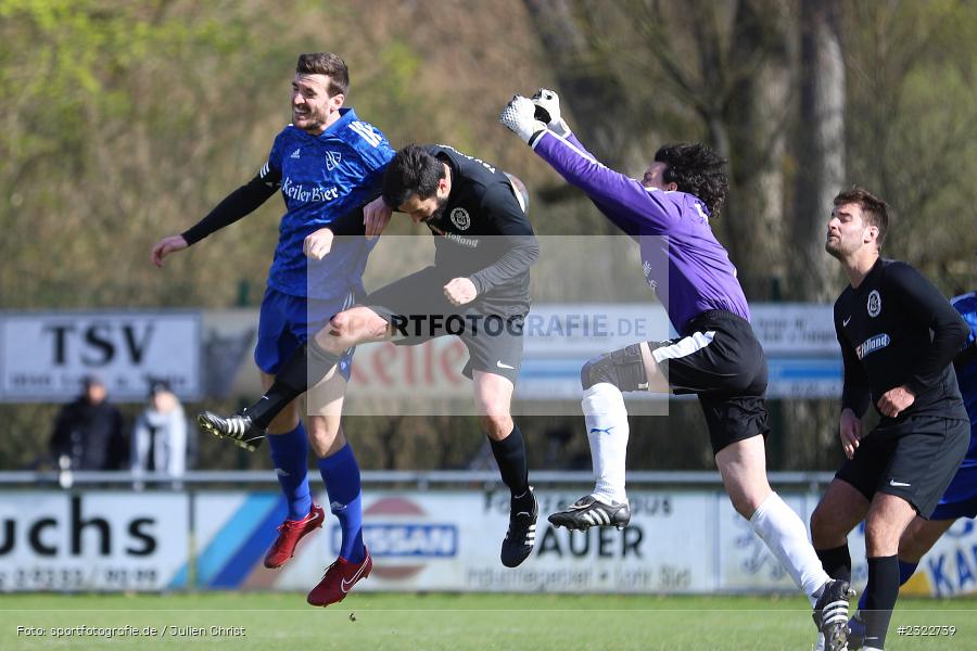 Andreas Genheimer, Sportgelände, Lohr am Main, 03.04.2022, BFV, sport, action, April 2022, Saison 2021/2022, KEI, TSV, Bezirksliga Unterfranken West, Fussball, TSV Keilberg, TSV Lohr - Bild-ID: 2322739