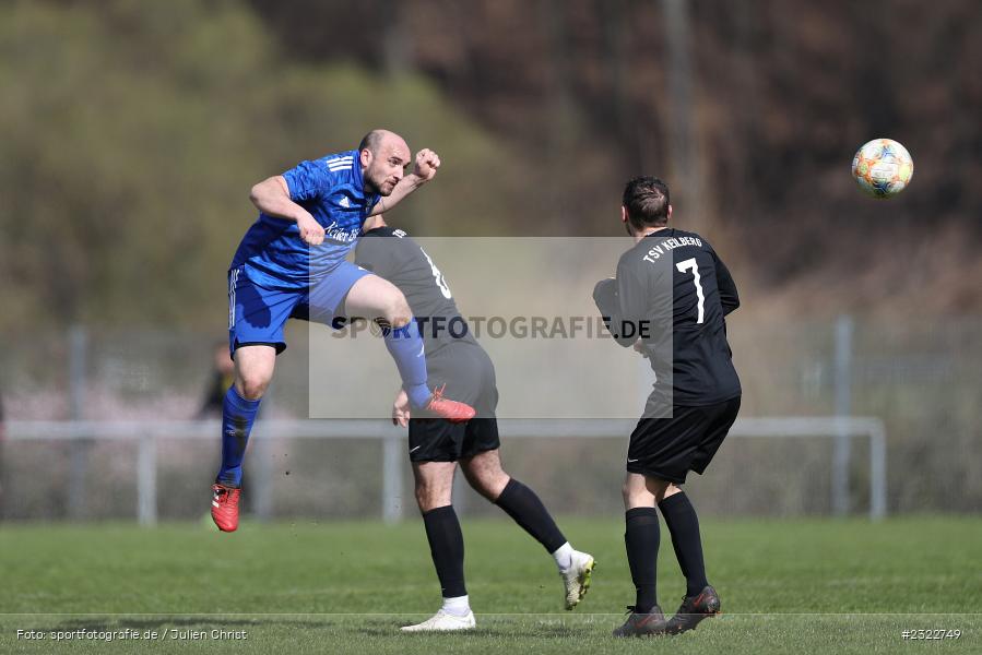 Ardit Bytyqi, Sportgelände, Lohr am Main, 03.04.2022, BFV, sport, action, April 2022, Saison 2021/2022, KEI, TSV, Bezirksliga Unterfranken West, Fussball, TSV Keilberg, TSV Lohr - Bild-ID: 2322749