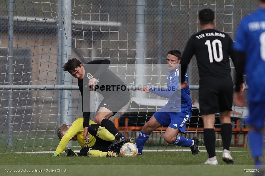 Kai Belz, Sportgelände, Lohr am Main, 03.04.2022, BFV, sport, action, April 2022, Saison 2021/2022, KEI, TSV, Bezirksliga Unterfranken West, Fussball, TSV Keilberg, TSV Lohr - Bild-ID: 2322776