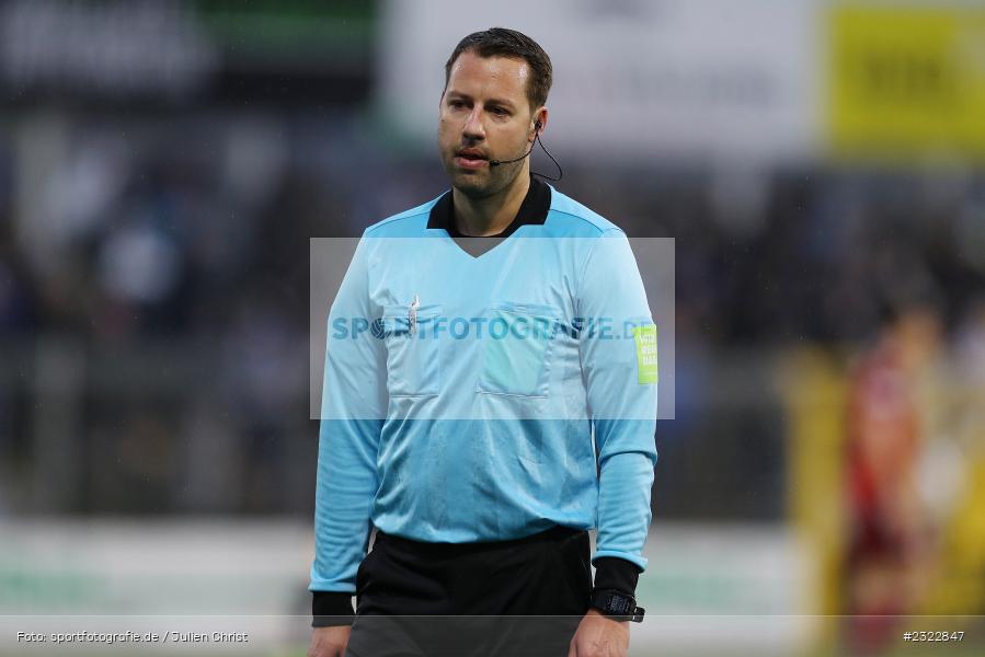 Christopher Schwarzmann, Stadion am Schönbusch, Aschaffenburg, 08.04.2022, BFV, sport, action, April 2022, Saison 2021/2022, FCB, SVA, Regionalliga Bayern, Fussball, FC Bayern München II, SV Viktoria Aschaffenburg - Bild-ID: 2322847