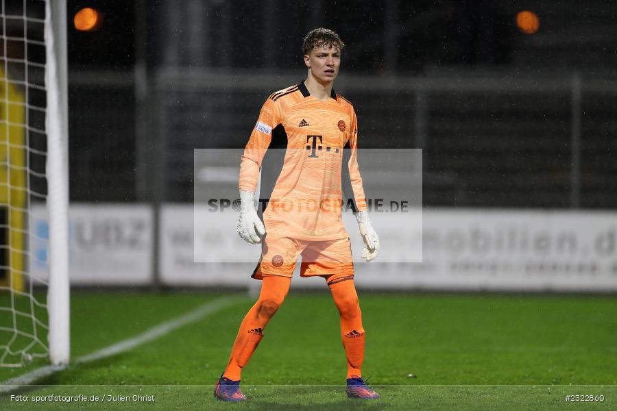 Johannes Schenk, Stadion am Schönbusch, Aschaffenburg, 08.04.2022, BFV, sport, action, April 2022, Saison 2021/2022, FCB, SVA, Regionalliga Bayern, Fussball, FC Bayern München II, SV Viktoria Aschaffenburg - Bild-ID: 2322860 Johannes Schenk, Stadion am Schönbusch, Aschaffenburg, 08.04.2022, BFV, sport, action, April 2022, Saison 2021/2022, FCB, SVA, Regionalliga Bayern, Fussball, FC Bayern München II, SV Viktoria Aschaffenburg - Bild-ID: 2322860