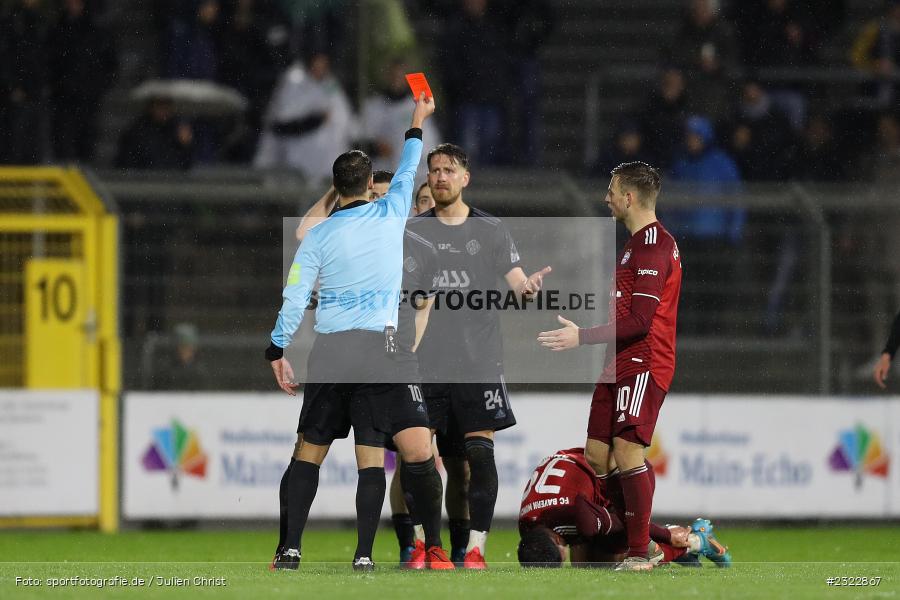 Marco Metzger, Stadion am Schönbusch, Aschaffenburg, 08.04.2022, BFV, sport, action, April 2022, Saison 2021/2022, FCB, SVA, Regionalliga Bayern, Fussball, FC Bayern München II, SV Viktoria Aschaffenburg - Bild-ID: 2322867