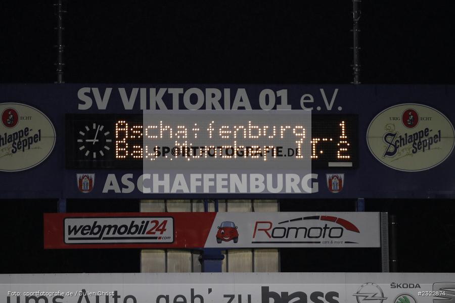 Infotafel, Stadion am Schönbusch, Aschaffenburg, 08.04.2022, BFV, sport, action, April 2022, Saison 2021/2022, FCB, SVA, Regionalliga Bayern, Fussball, FC Bayern München II, SV Viktoria Aschaffenburg - Bild-ID: 2322874