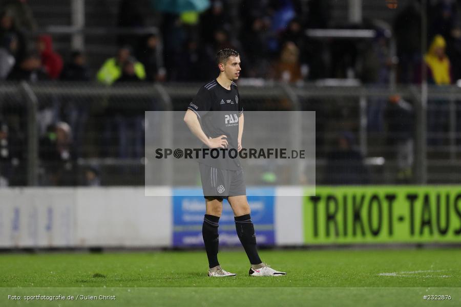 Veit Klement, Stadion am Schönbusch, Aschaffenburg, 08.04.2022, BFV, sport, action, April 2022, Saison 2021/2022, FCB, SVA, Regionalliga Bayern, Fussball, FC Bayern München II, SV Viktoria Aschaffenburg - Bild-ID: 2322876 Veit Klement, Stadion am Schönbusch, Aschaffenburg, 08.04.2022, BFV, sport, action, April 2022, Saison 2021/2022, FCB, SVA, Regionalliga Bayern, Fussball, FC Bayern München II, SV Viktoria Aschaffenburg - Bild-ID: 2322876
