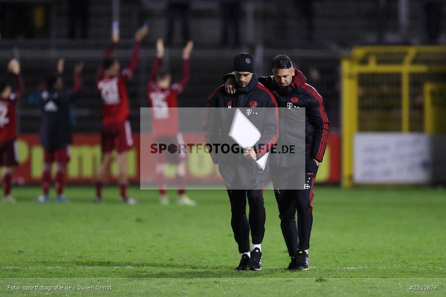 Martin Demichelis, Stadion am Schönbusch, Aschaffenburg, 08.04.2022, BFV, sport, action, April 2022, Saison 2021/2022, FCB, SVA, Regionalliga Bayern, Fussball, FC Bayern München II, SV Viktoria Aschaffenburg - Bild-ID: 2322879 Martin Demichelis, Stadion am Schönbusch, Aschaffenburg, 08.04.2022, BFV, sport, action, April 2022, Saison 2021/2022, FCB, SVA, Regionalliga Bayern, Fussball, FC Bayern München II, SV Viktoria Aschaffenburg - Bild-ID: 2322879