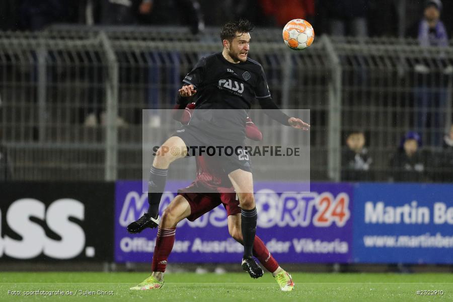 Elias Niesigk, Stadion am Schönbusch, Aschaffenburg, 08.04.2022, BFV, sport, action, April 2022, Saison 2021/2022, FCB, SVA, Regionalliga Bayern, Fussball, FC Bayern München II, SV Viktoria Aschaffenburg - Bild-ID: 2322910 Elias Niesigk, Stadion am Schönbusch, Aschaffenburg, 08.04.2022, BFV, sport, action, April 2022, Saison 2021/2022, FCB, SVA, Regionalliga Bayern, Fussball, FC Bayern München II, SV Viktoria Aschaffenburg - Bild-ID: 2322910