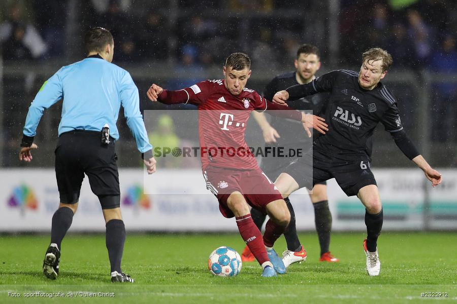 Gabriel Vidovic, Stadion am Schönbusch, Aschaffenburg, 08.04.2022, BFV, sport, action, April 2022, Saison 2021/2022, FCB, SVA, Regionalliga Bayern, Fussball, FC Bayern München II, SV Viktoria Aschaffenburg - Bild-ID: 2322912 Gabriel Vidovic, Stadion am Schönbusch, Aschaffenburg, 08.04.2022, BFV, sport, action, April 2022, Saison 2021/2022, FCB, SVA, Regionalliga Bayern, Fussball, FC Bayern München II, SV Viktoria Aschaffenburg - Bild-ID: 2322912