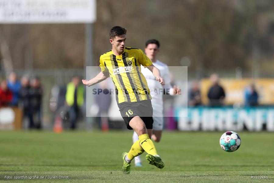 Mario Kufner, Sportgelände in der Au, Karlburg, 09.04.2022, BFV, sport, action, April 2022, Saison 2021/2022, Bayernliga Nord, Fussball, DJK, TSV, DJK Vilzing, TSV Karlburg - Bild-ID: 2322940