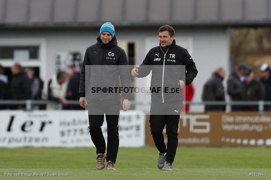 Josef Eibl, Sportgelände in der Au, Karlburg, 09.04.2022, BFV, sport, action, April 2022, Saison 2021/2022, Bayernliga Nord, Fussball, DJK, TSV, DJK Vilzing, TSV Karlburg - Bild-ID: 2322941